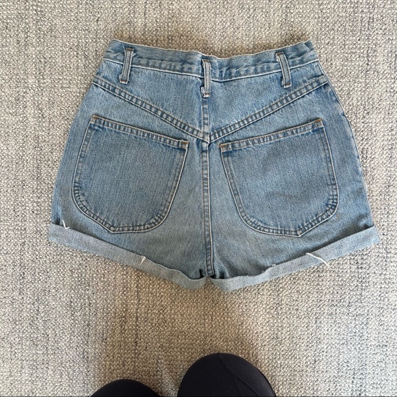 High waisted jean shorts - Picture 3 of 7